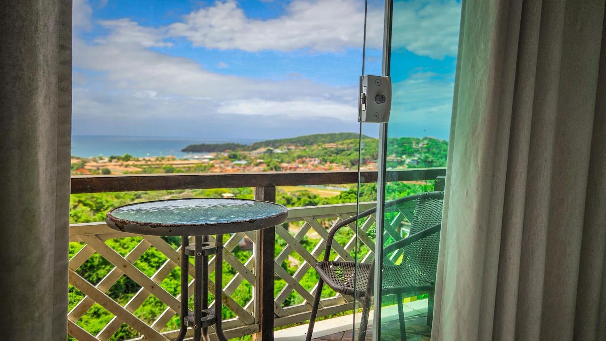 Bella Vista Ocean View Hotell Búzios Eksteriør bilde View from a hotel room
