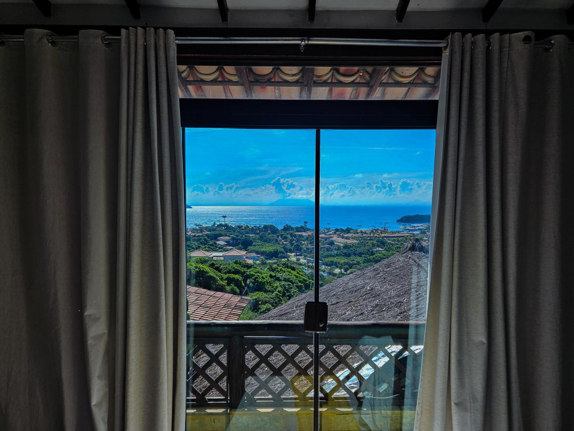 Bella Vista Ocean View Hotell Búzios Eksteriør bilde View from the window of a room at the hotel