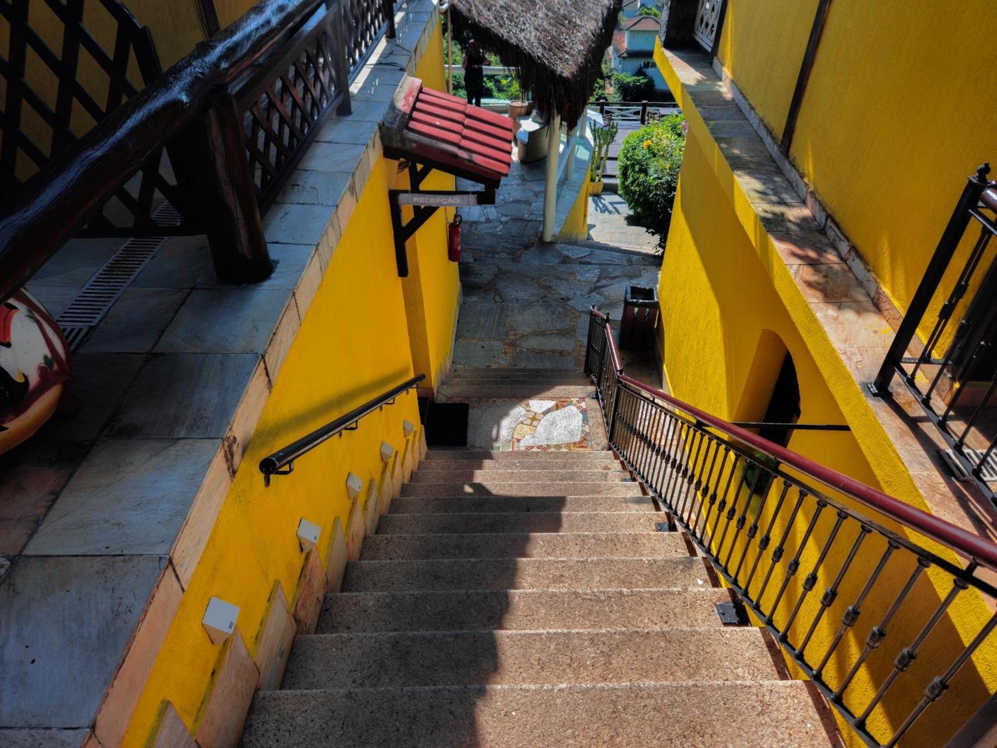 Bella Vista Ocean View Hotell Búzios Eksteriør bilde Stairs to the temple