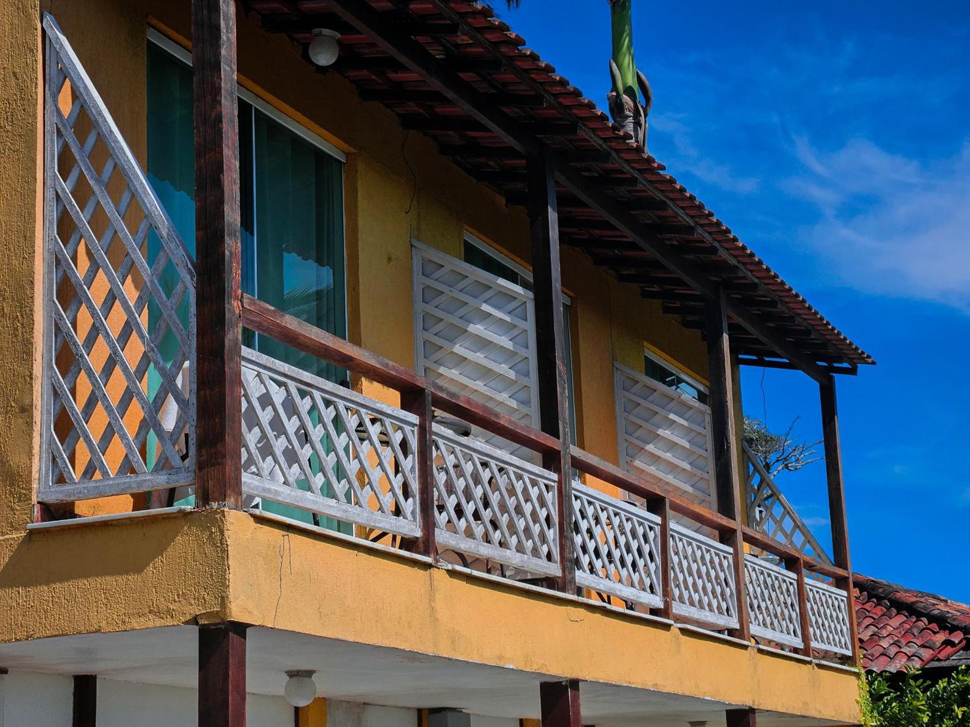 Bella Vista Ocean View Hotell Búzios Eksteriør bilde A balcony in Cartagena, Colombia